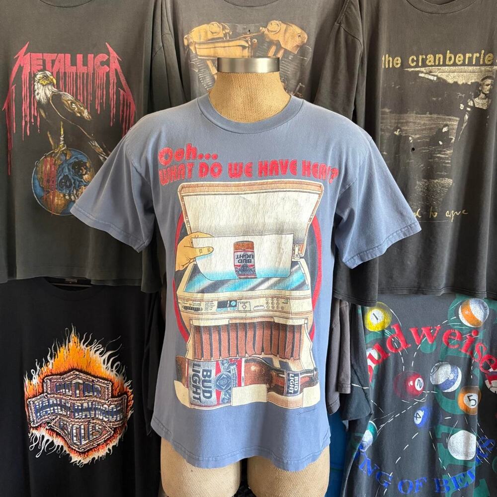 Vintage 1990s Budweiser Beer Promo T-shirt